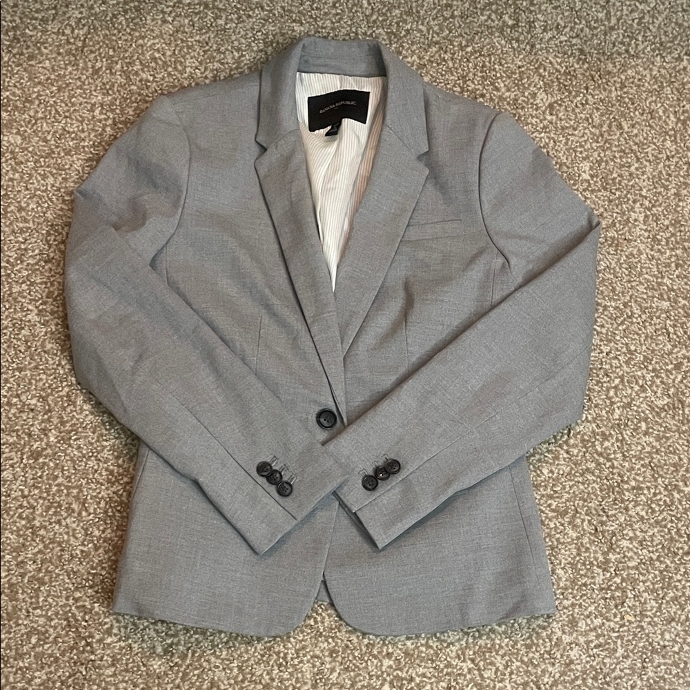Banana Republic Single-Button Blazer Jacket